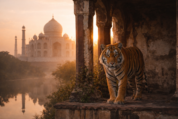 Delhi Agra Jaipur 5-Days Golden Triangle Tour with Safari