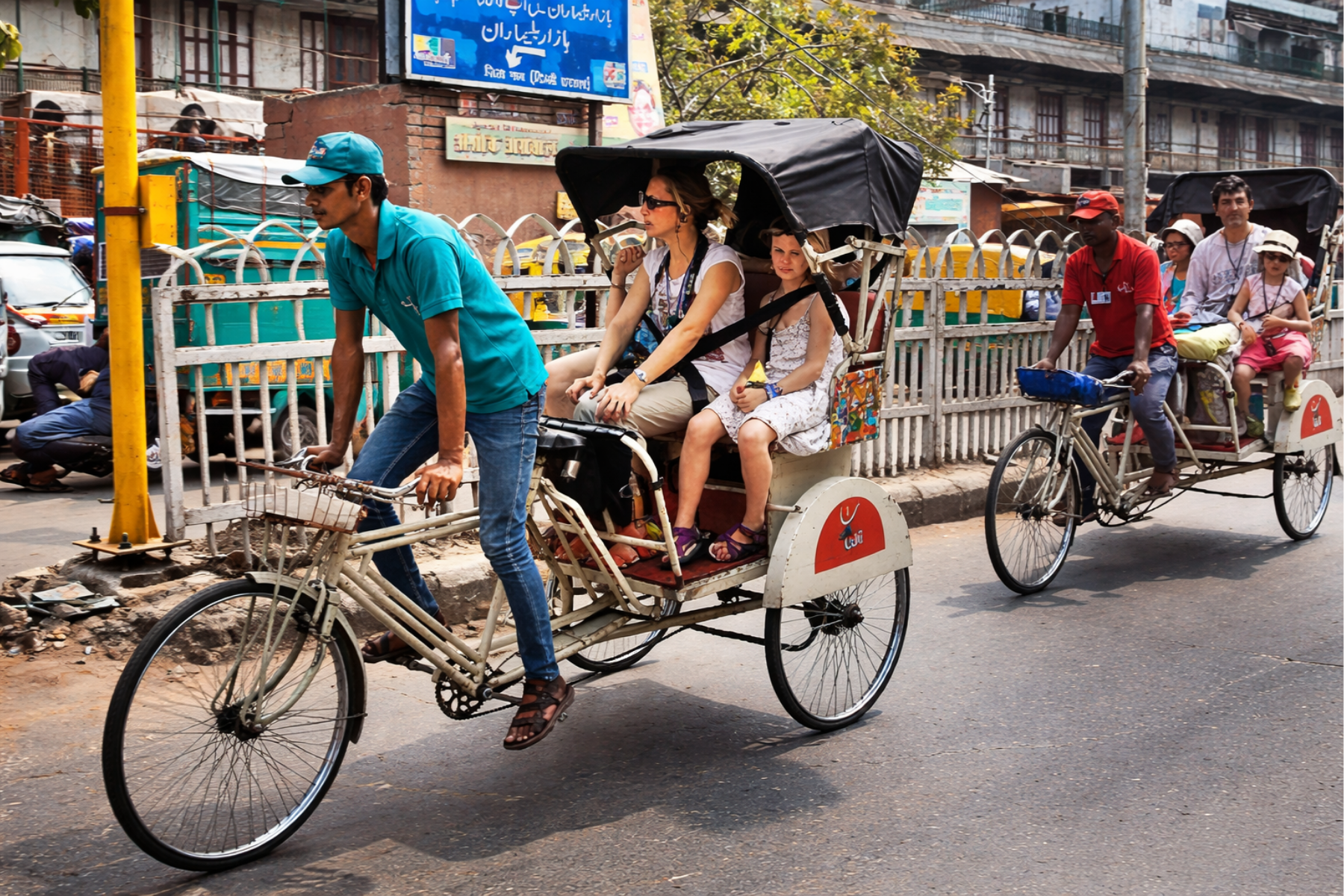 Old Delhi Heritage Walking tour with Rickshaw ride