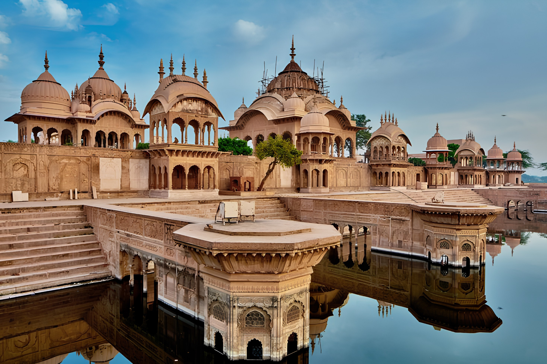 Delhi to Taj Mahal Mathura and Vrindavan Private Day Tour by Car