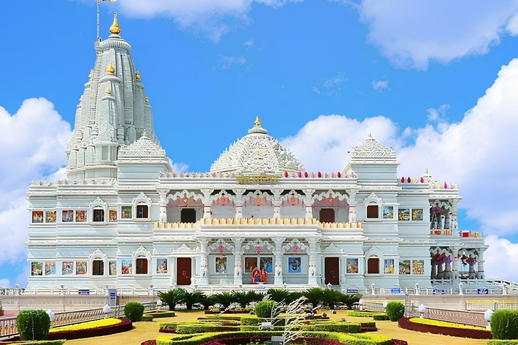 Delhi to Taj Mahal Mathura and Vrindavan Private Day Tour by Car