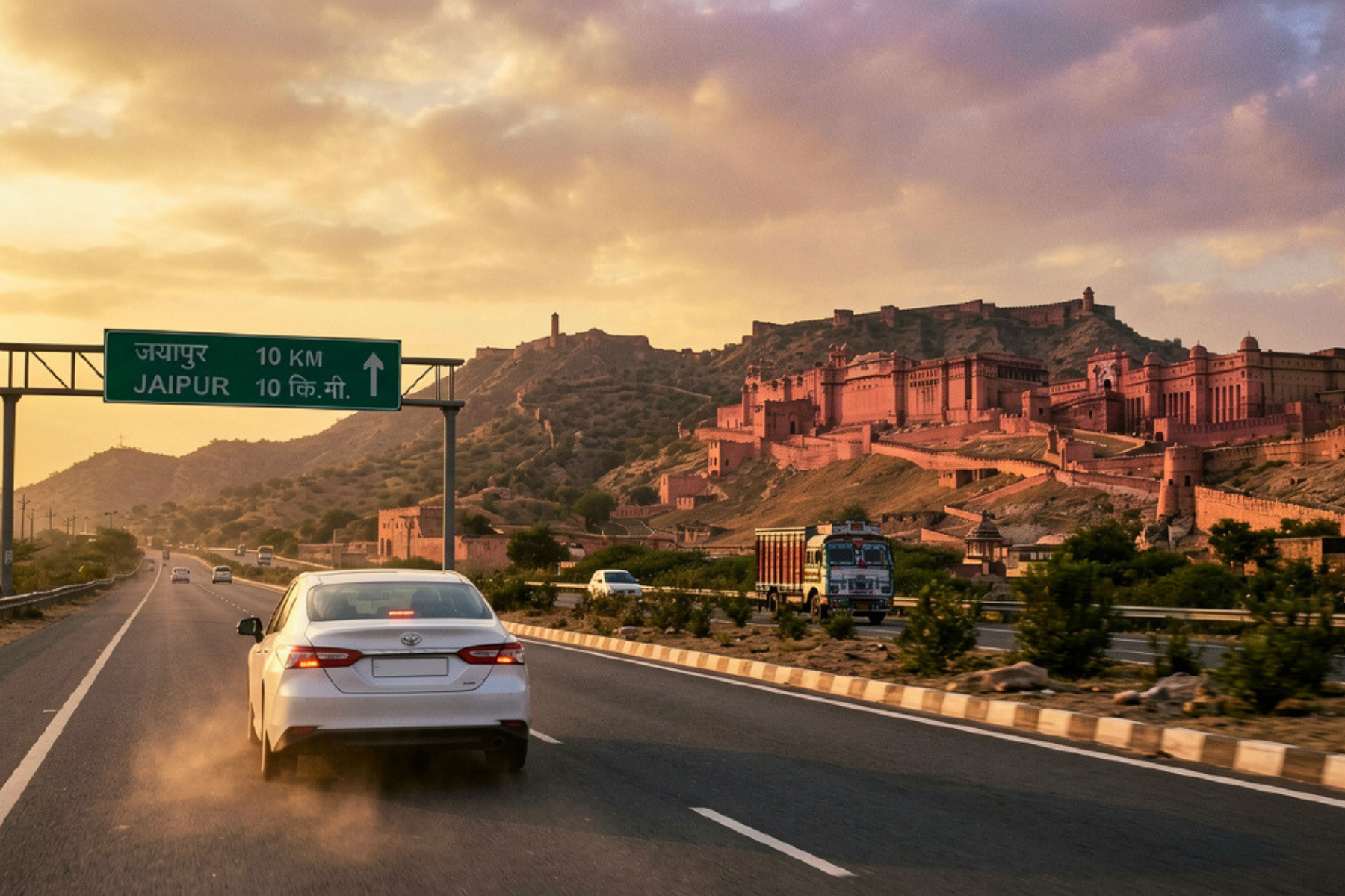 Delhi to Jaipur: Private One-Way Transfer