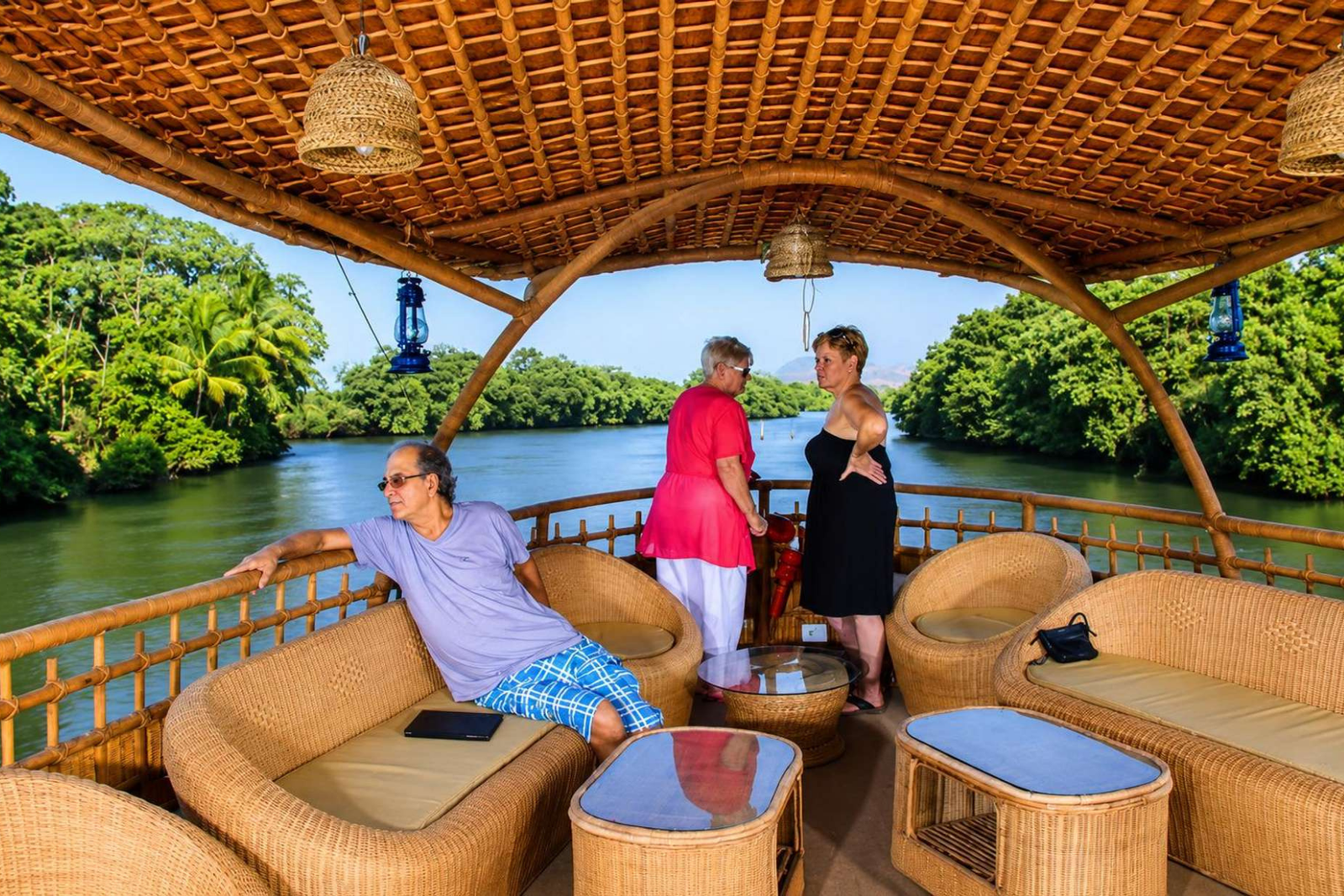 Luxury Alleppey Houseboat Day Tour from Kochi