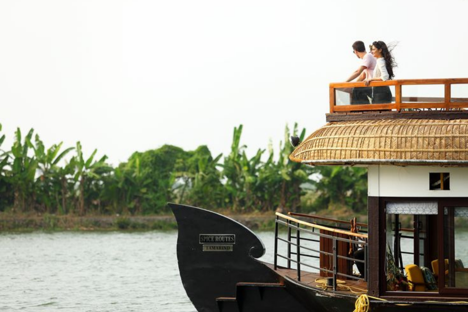 Luxury Alleppey Houseboat Day Tour from Kochi
