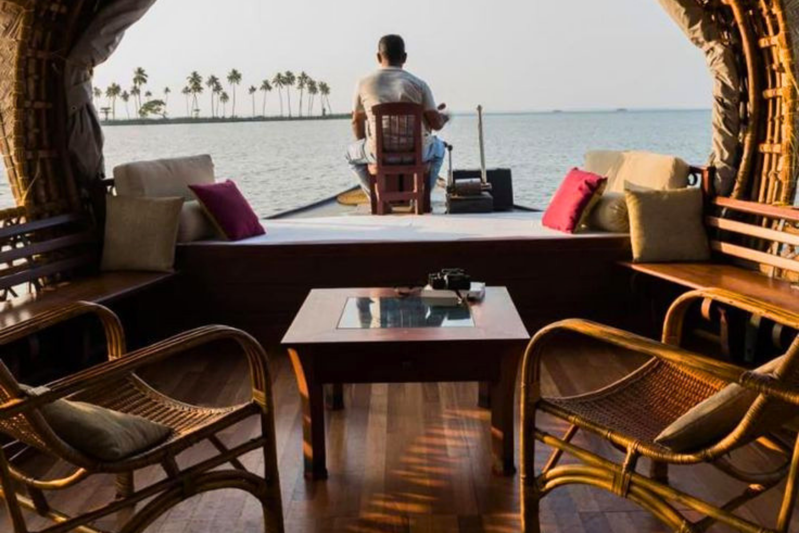 Luxury Alleppey Houseboat Day Tour from Kochi
