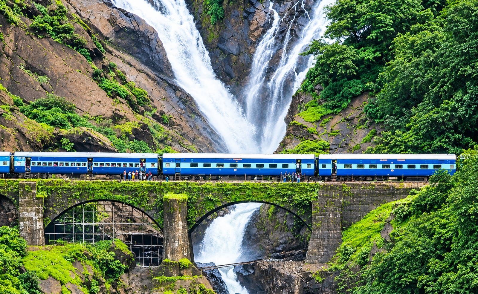 Goa Dudhsagar Waterfall, Jungle Safari & Spice Farm Experience