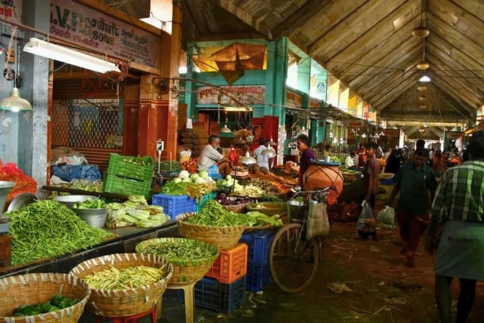 Chennai Local Market Visit and South Indian Cooking Class