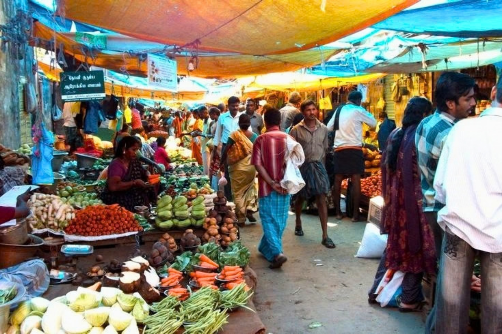 Chennai Local Market Visit and South Indian Cooking Class